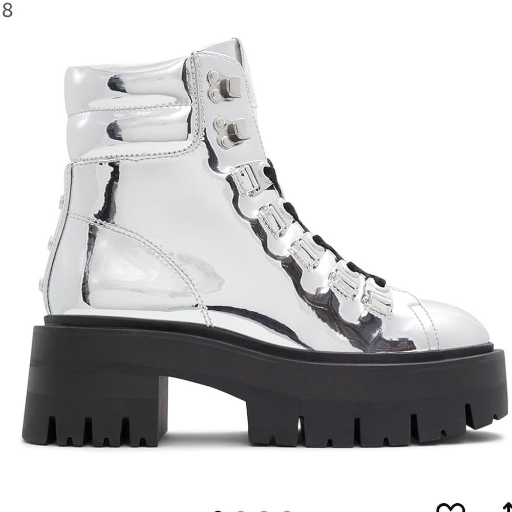 Metallic boots